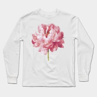 Peony flower Long Sleeve T-Shirt